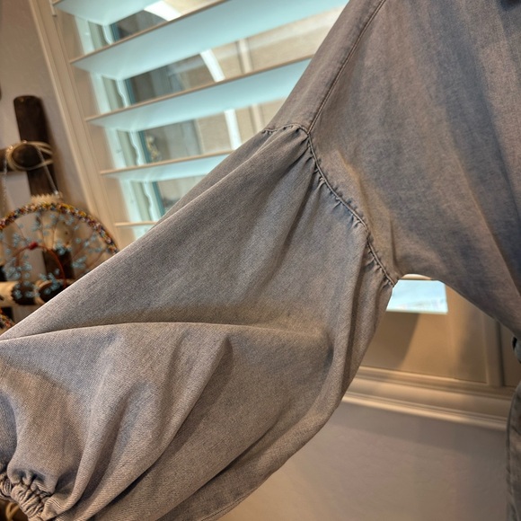 Mable Denim Blue Women's Romper - Picture 12 of 12